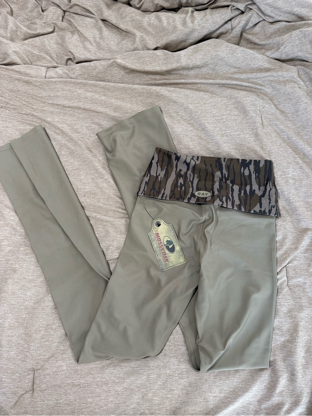 Xs Ray x Mossy Oak flare leggings